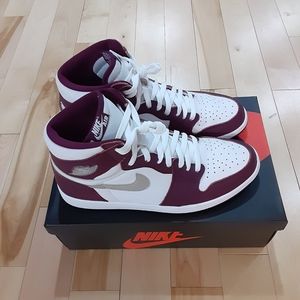 NIKE AIR JORDAN 1 HIGH BORDEAUX MENS SIZE 11 AUTHENTIC